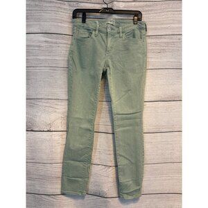 Universal Thread Green Mid Rise Skinny Jeans Size 2/26